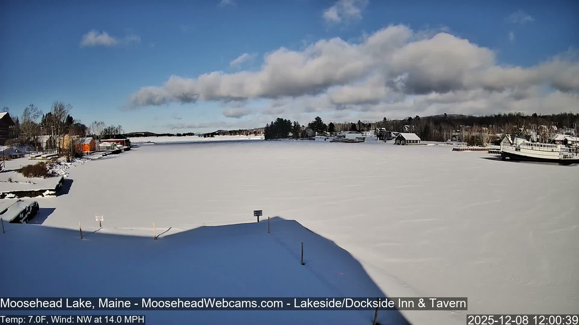 Moosehead Lake Live Cam - Maine, USA
