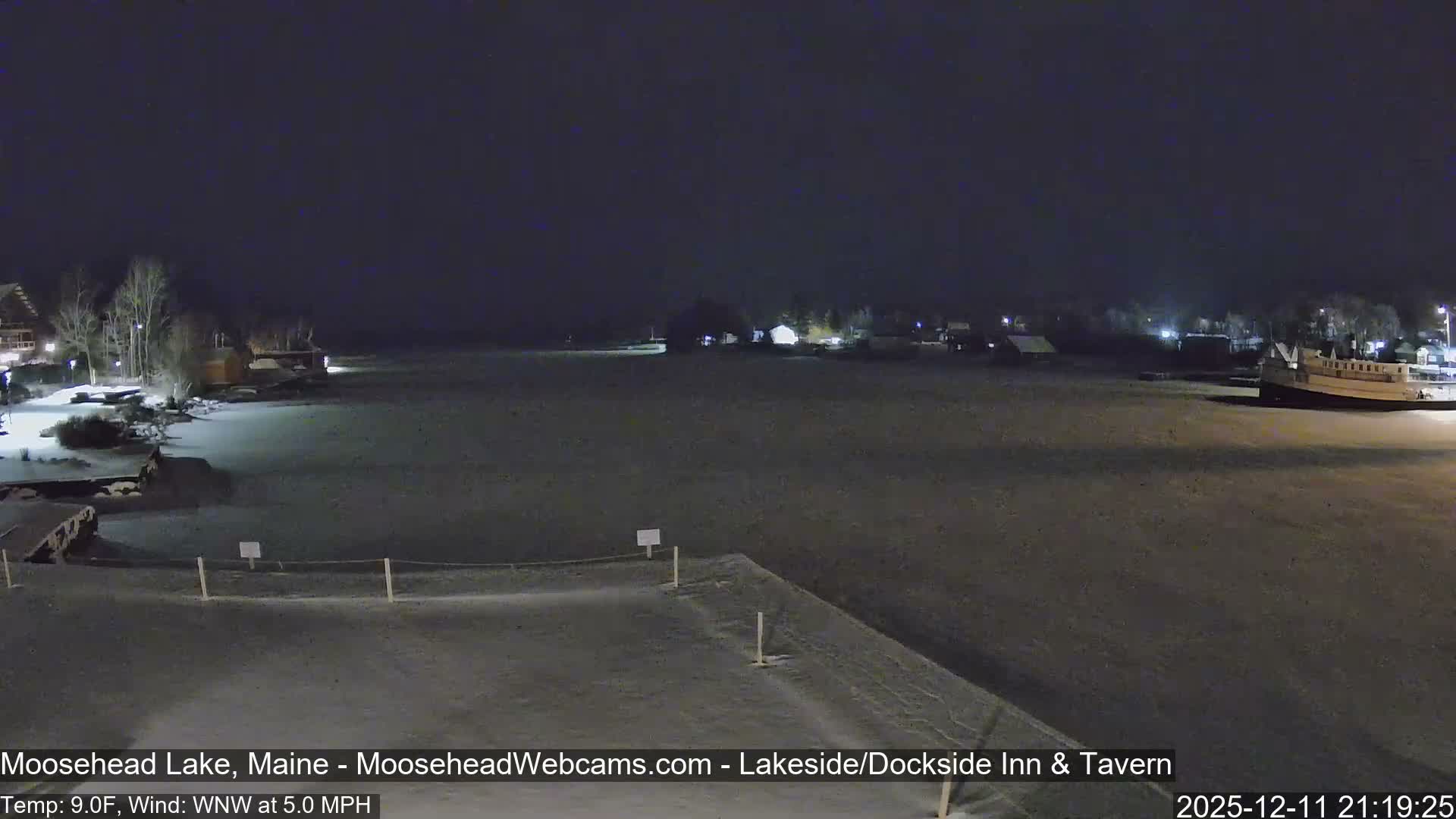 Moosehead Lake Live Cam - Maine, USA