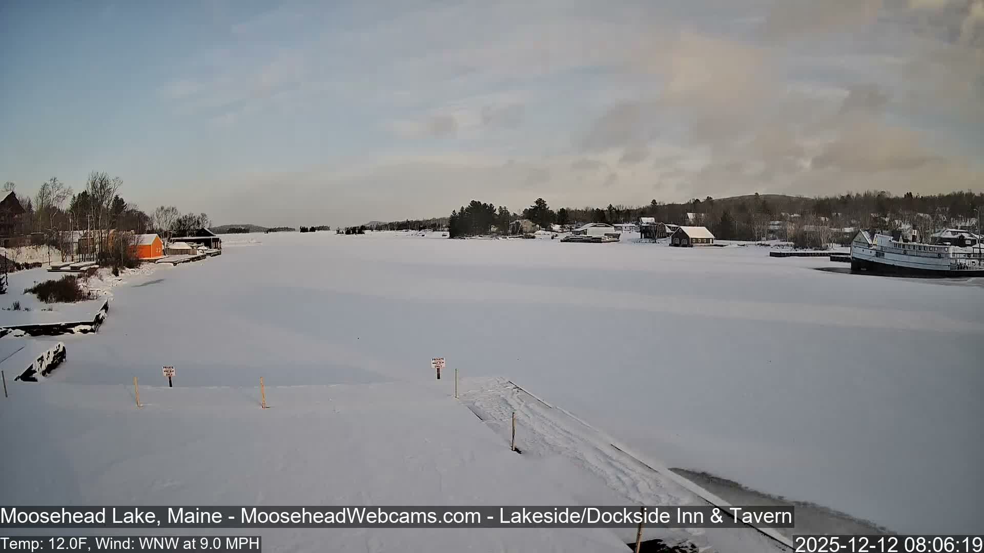 Moosehead Lake Live Cam - Maine, USA