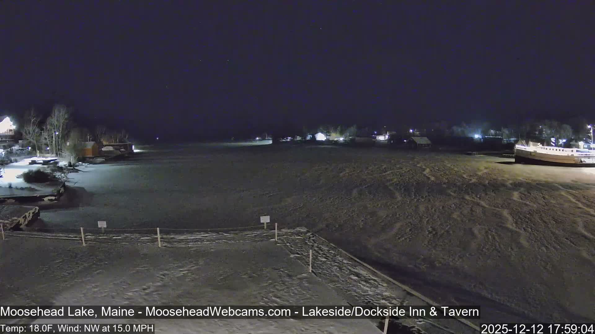 Moosehead Lake Live Cam - Maine, USA