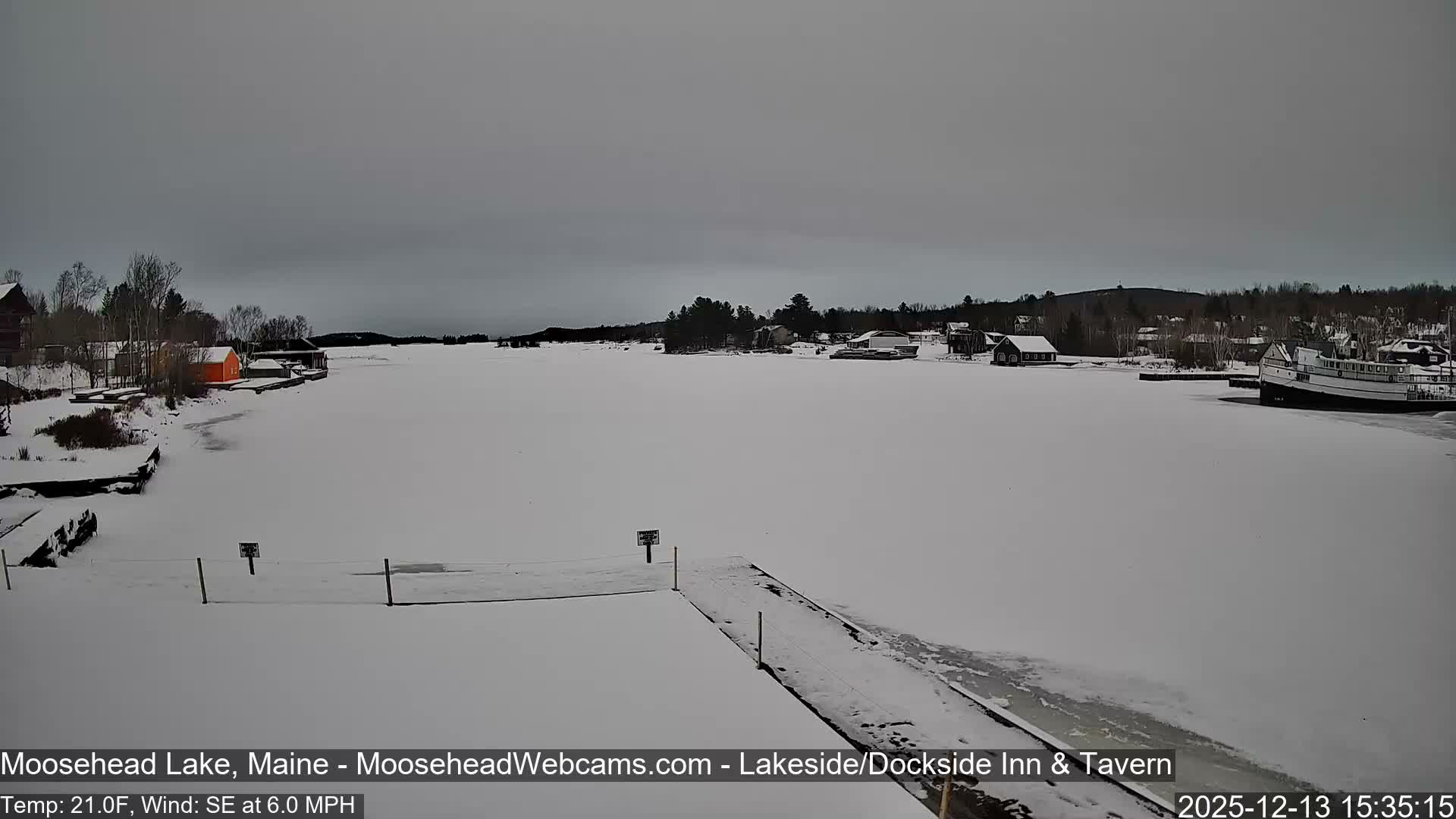 Moosehead Lake Live Cam - Maine, USA