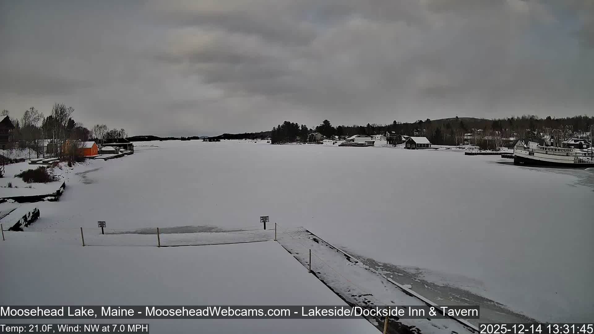 Moosehead Lake Live Cam - Maine, USA