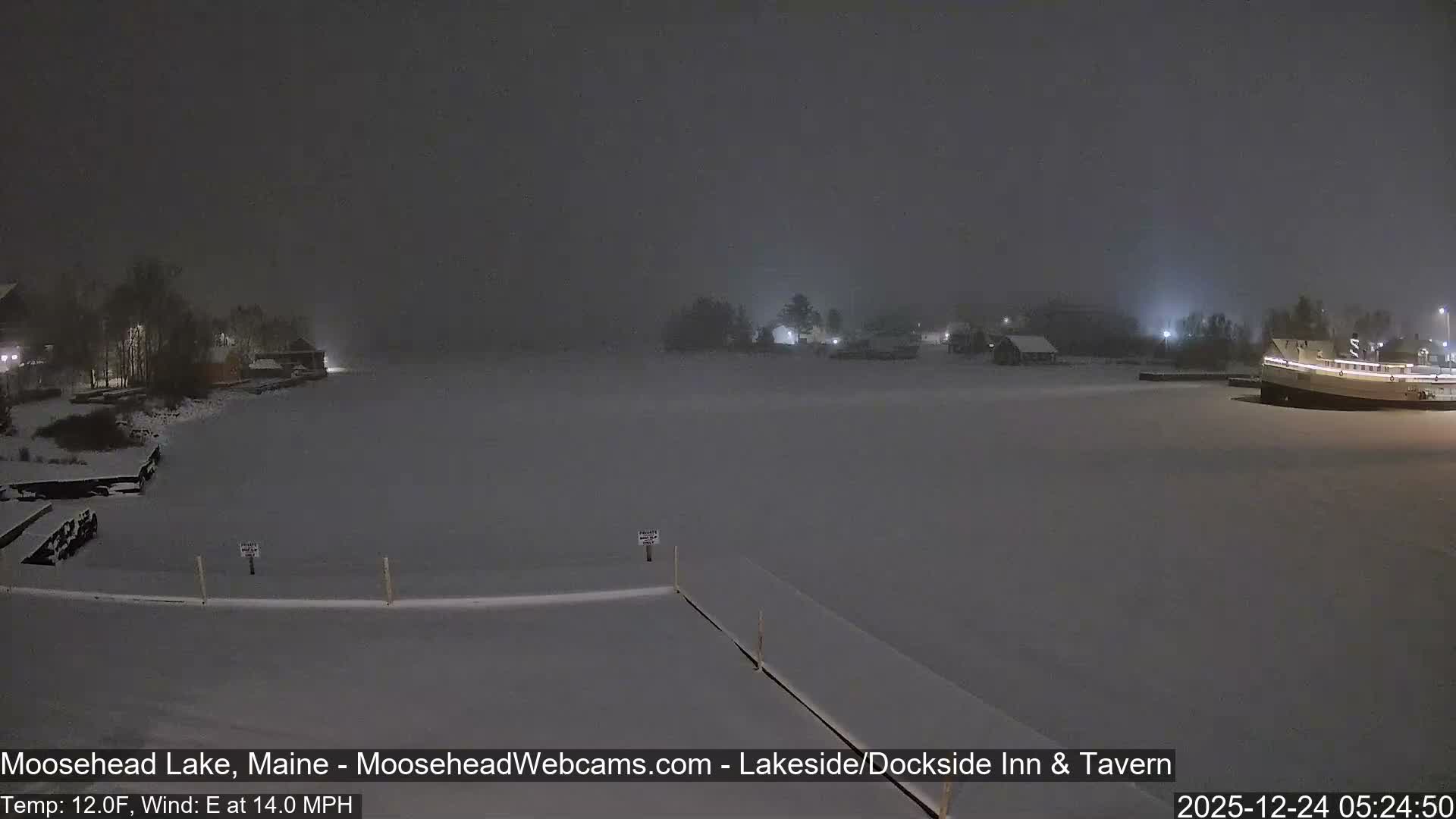 Moosehead Lake Live Cam - Maine, USA