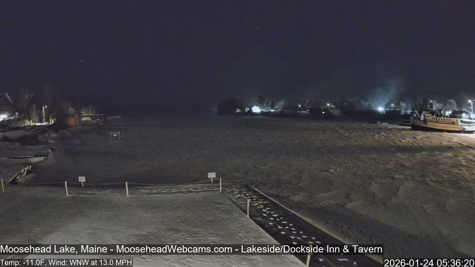 Moosehead Lake Live Cam - Maine, USA