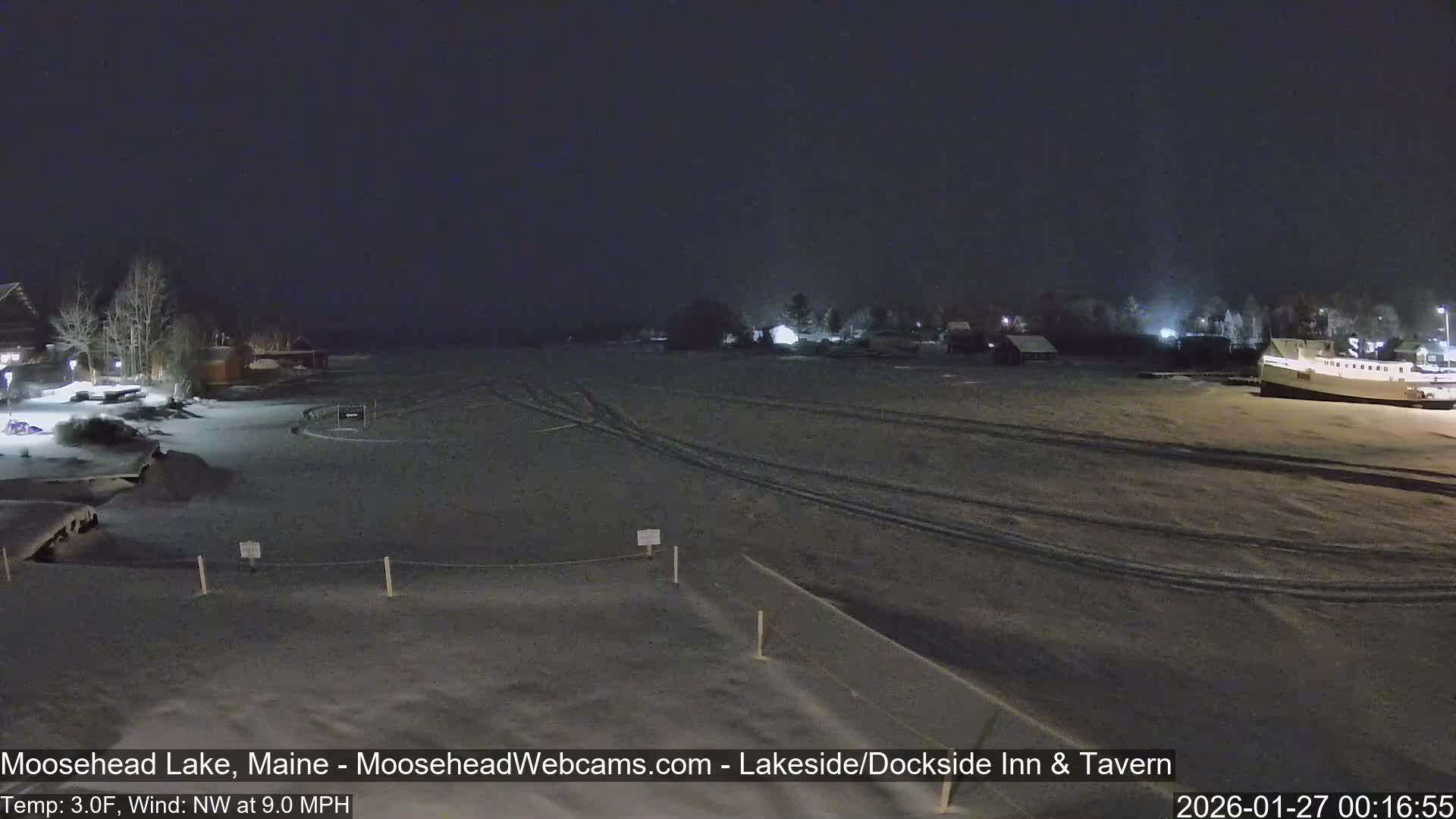 Moosehead Lake Live Cam - Maine, USA
