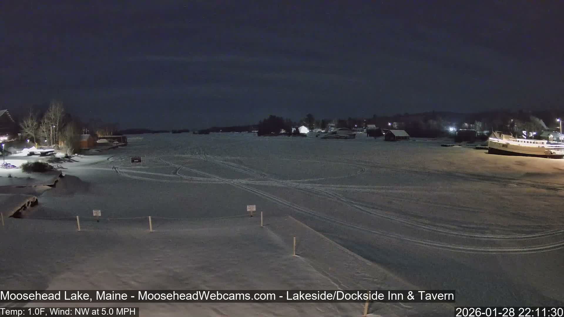 Moosehead Lake Live Cam - Maine, USA