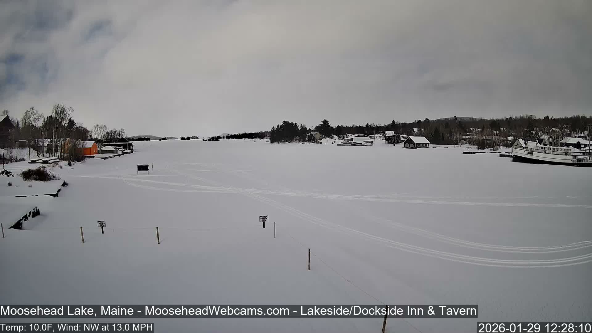 Moosehead Lake Live Cam - Maine, USA