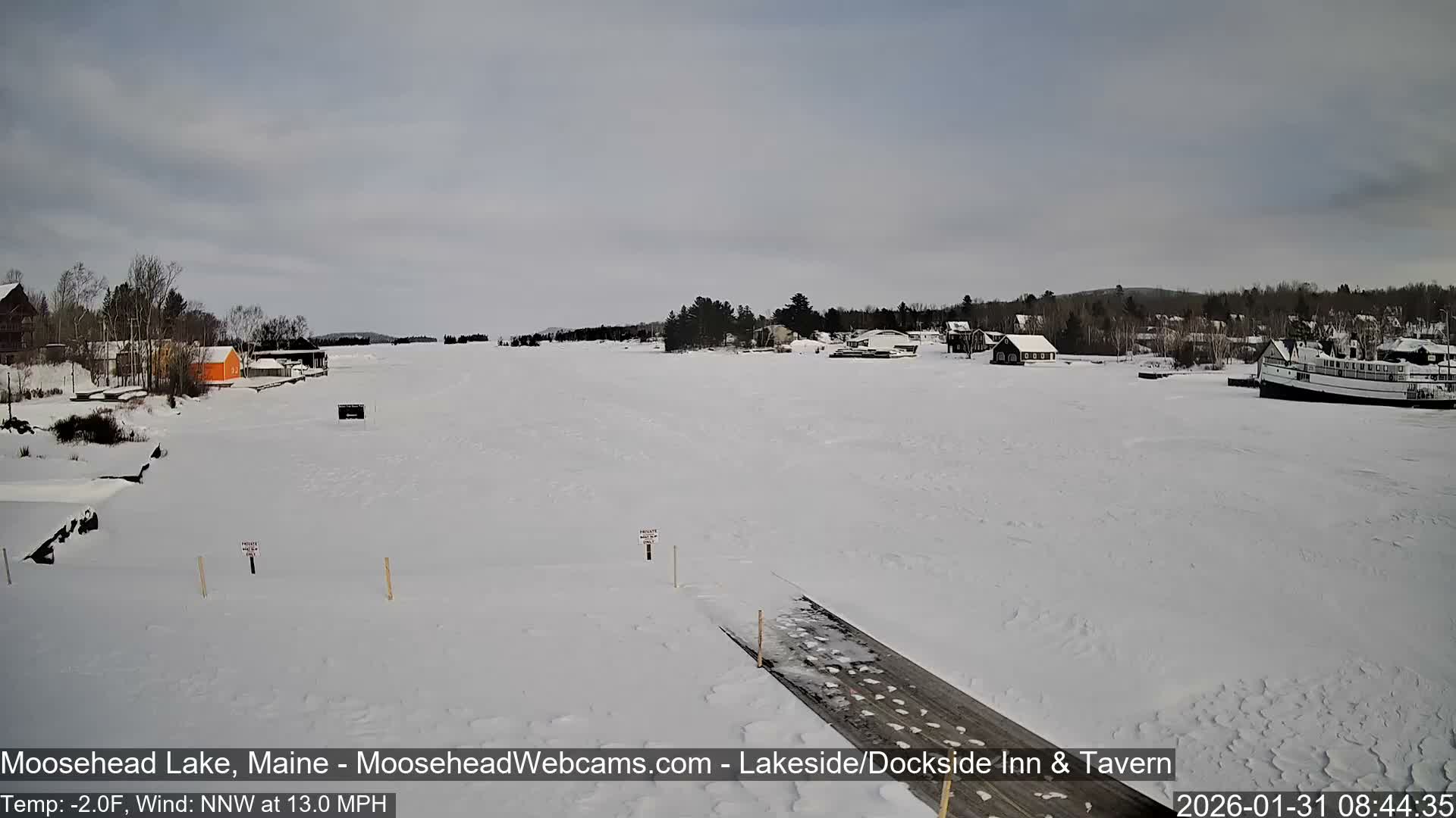 Moosehead Lake Live Cam - Maine, USA