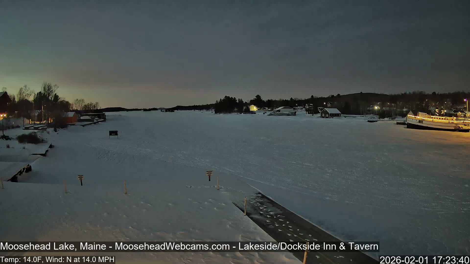 Moosehead Lake Live Cam - Maine, USA