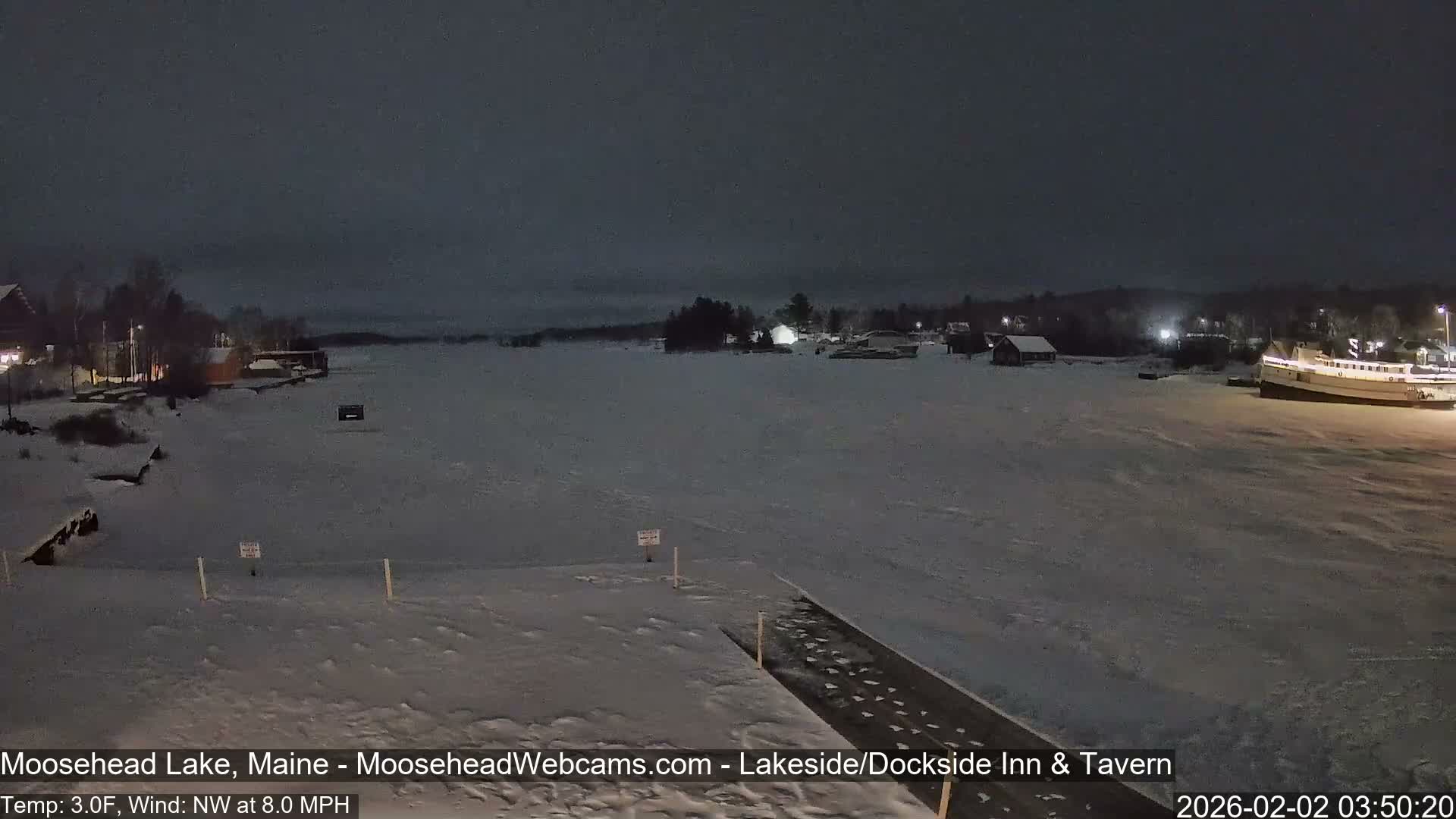 Moosehead Lake Live Cam - Maine, USA