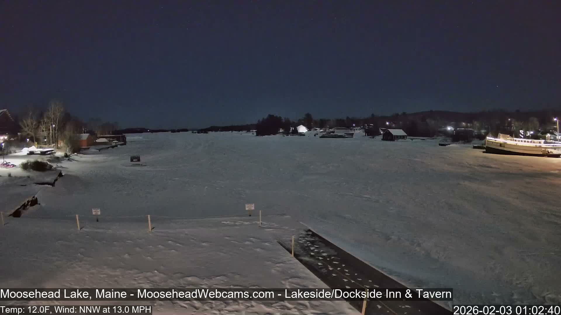 Moosehead Lake Live Cam - Maine, USA