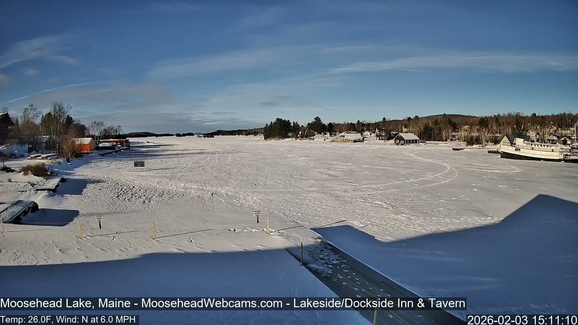 Moosehead Lake Live Cam - Maine, USA
