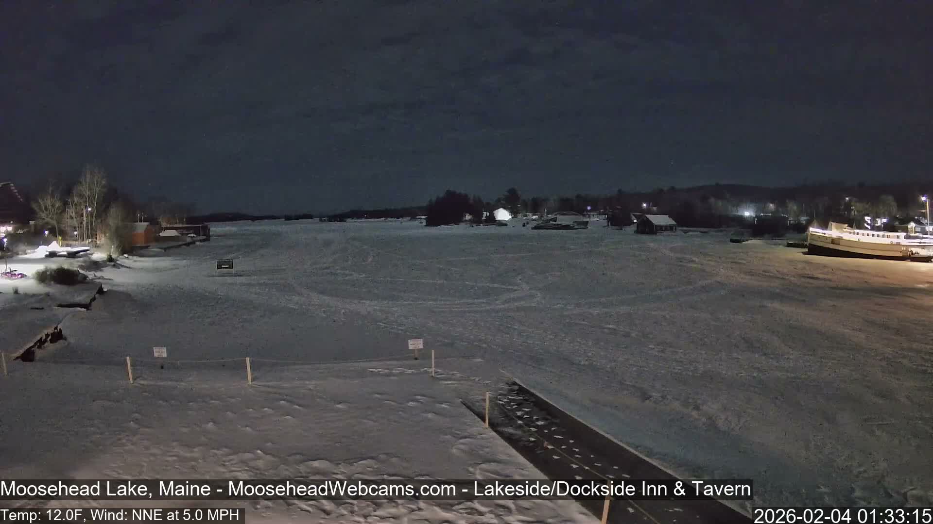 Moosehead Lake Live Cam - Maine, USA