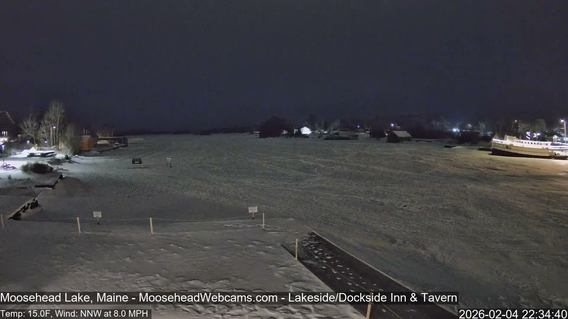 Moosehead Lake Live Cam - Maine, USA