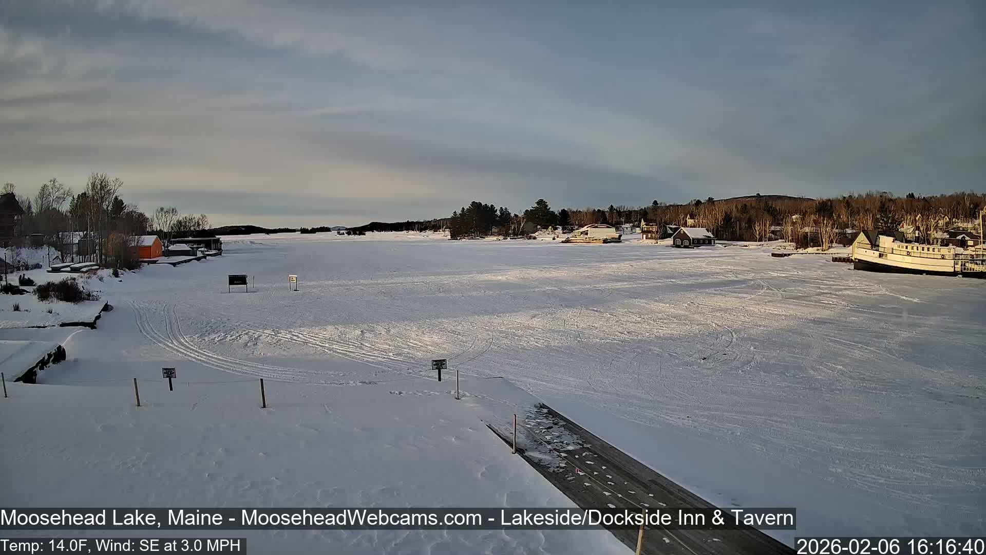 Moosehead Lake Live Cam - Maine, USA
