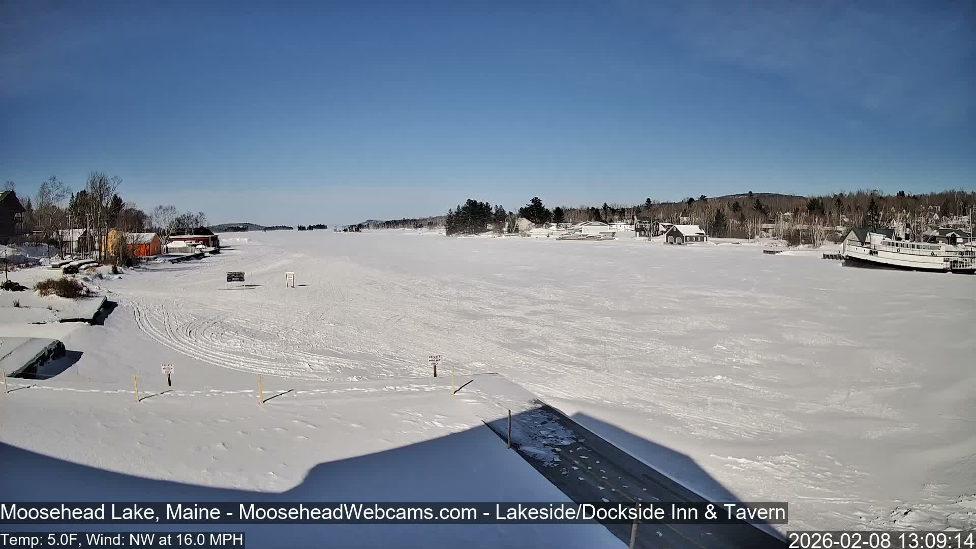 Moosehead Lake Live Cam - Maine, USA