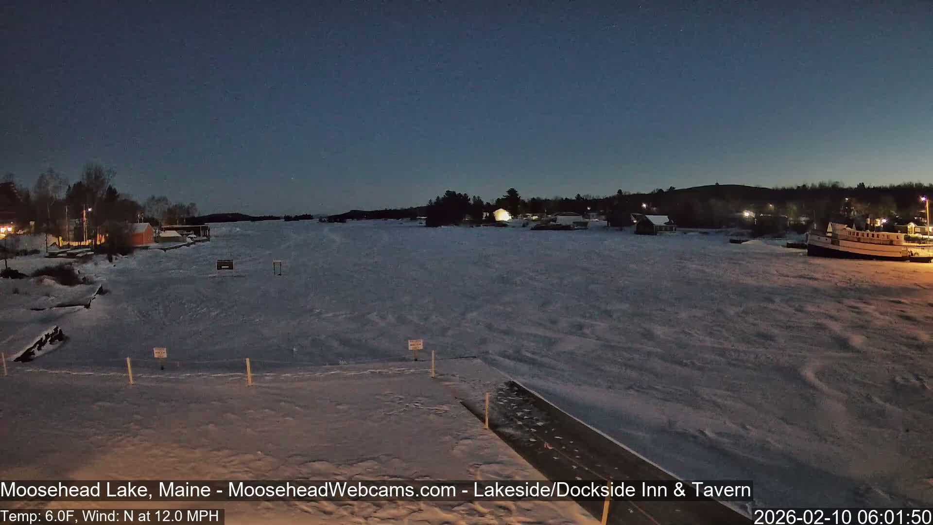 Moosehead Lake Live Cam - Maine, USA