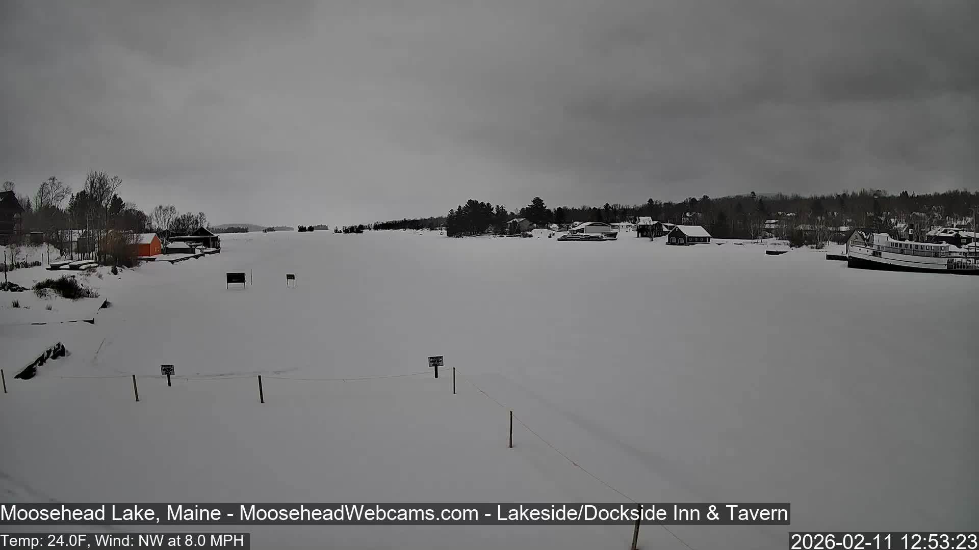 Moosehead Lake Live Cam - Maine, USA