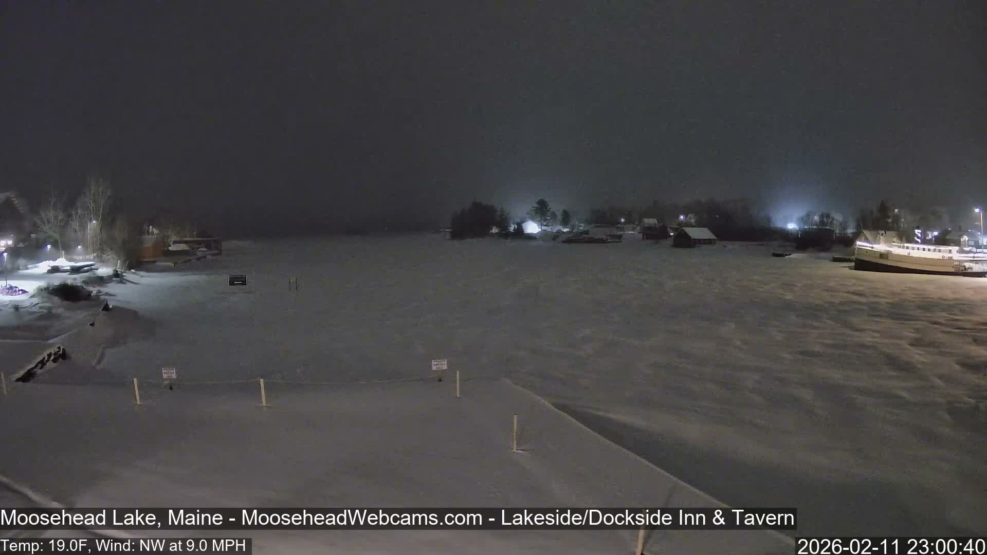 Moosehead Lake Live Cam - Maine, USA