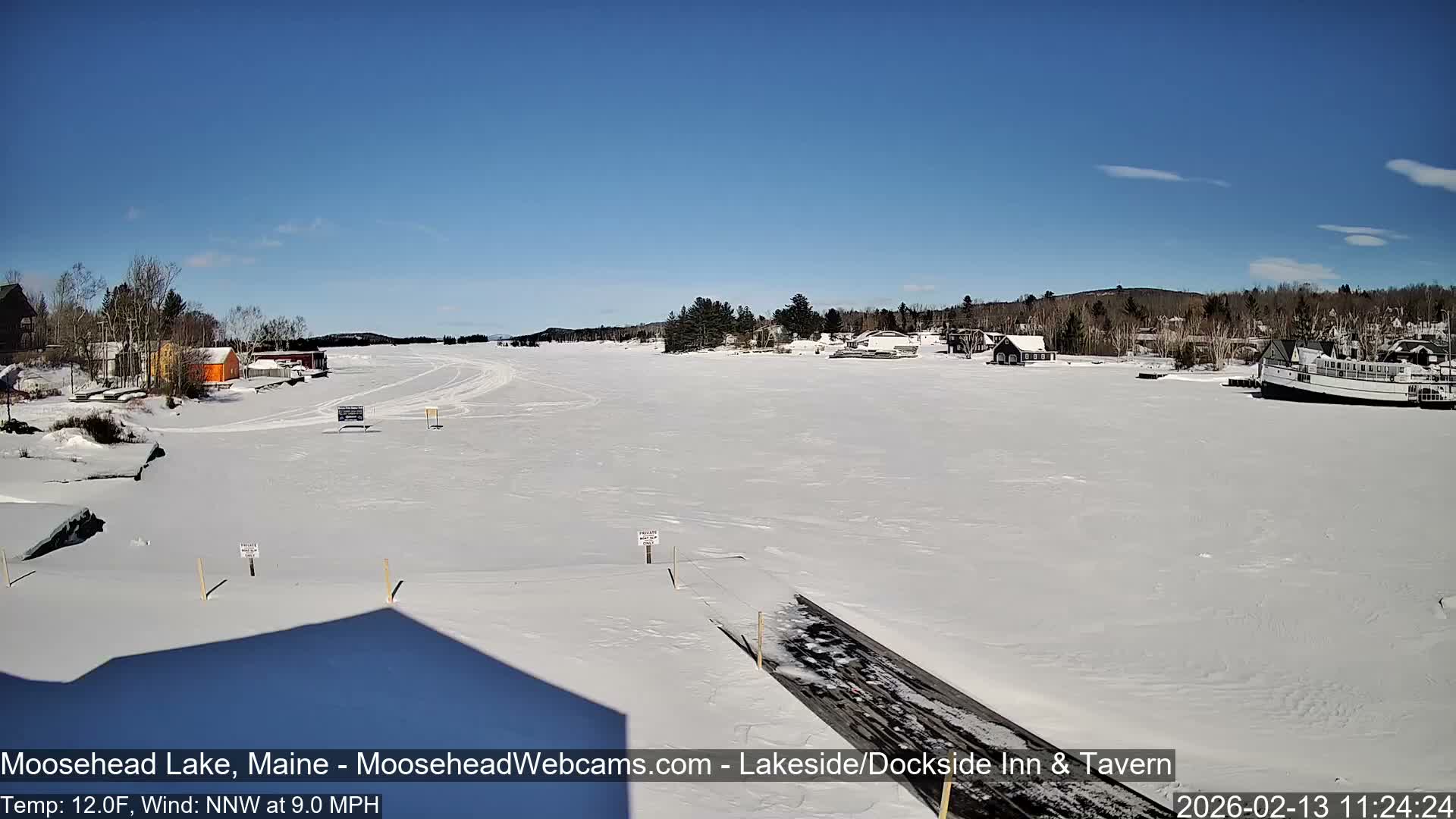 Moosehead Lake Live Cam - Maine, USA