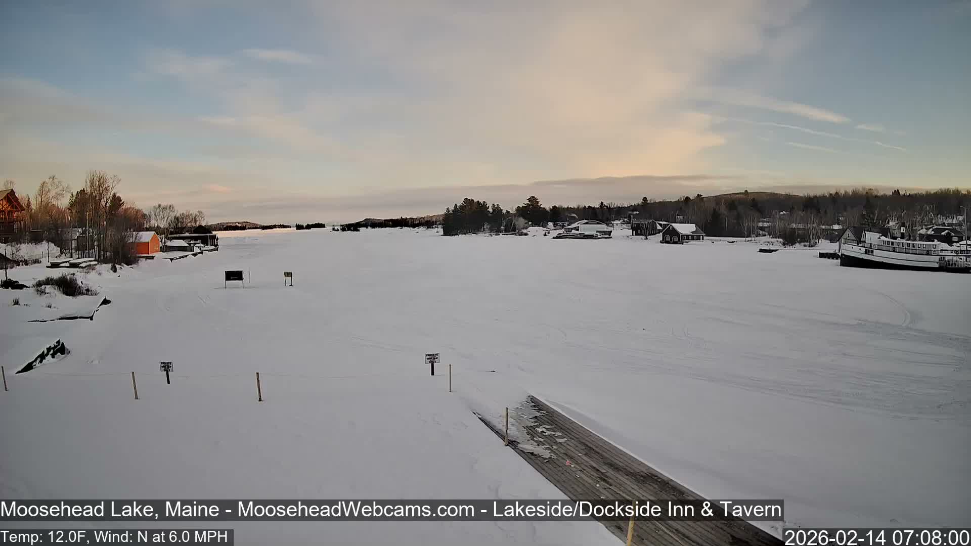 Moosehead Lake Live Cam - Maine, USA