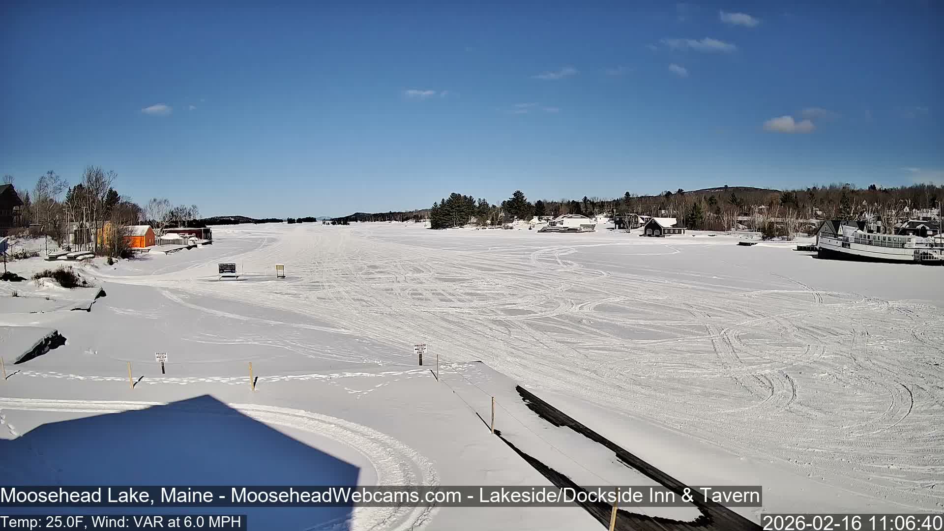 Moosehead Lake Live Cam - Maine, USA
