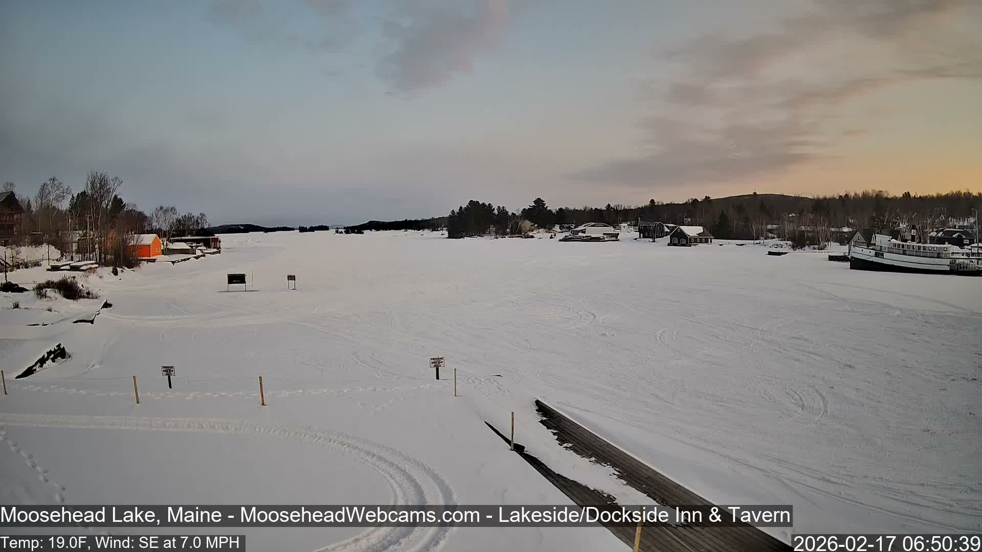 Moosehead Lake Live Cam - Maine, USA