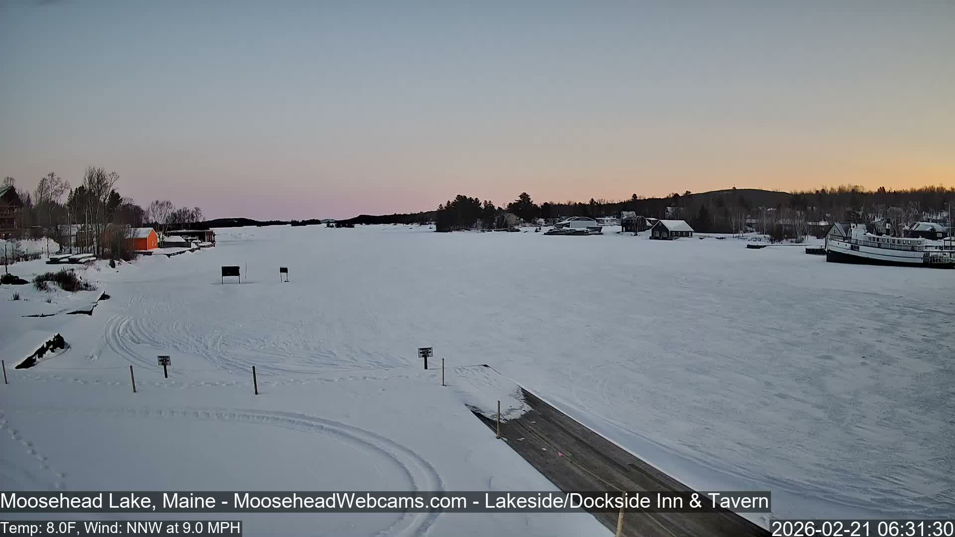 Moosehead Lake Live Cam - Maine, USA
