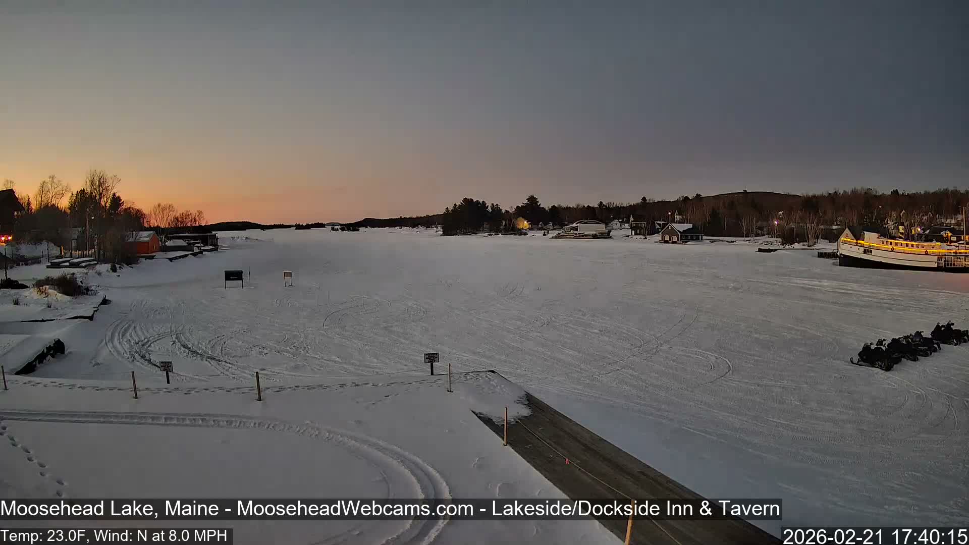 Moosehead Lake Live Cam - Maine, USA