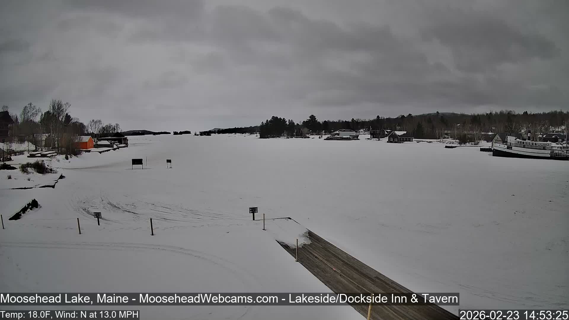 Moosehead Lake Live Cam - Maine, USA
