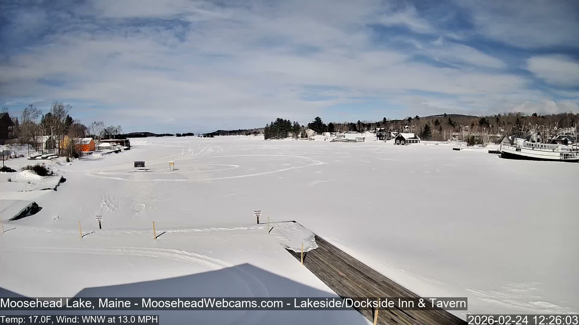 Moosehead Lake Live Cam - Maine, USA