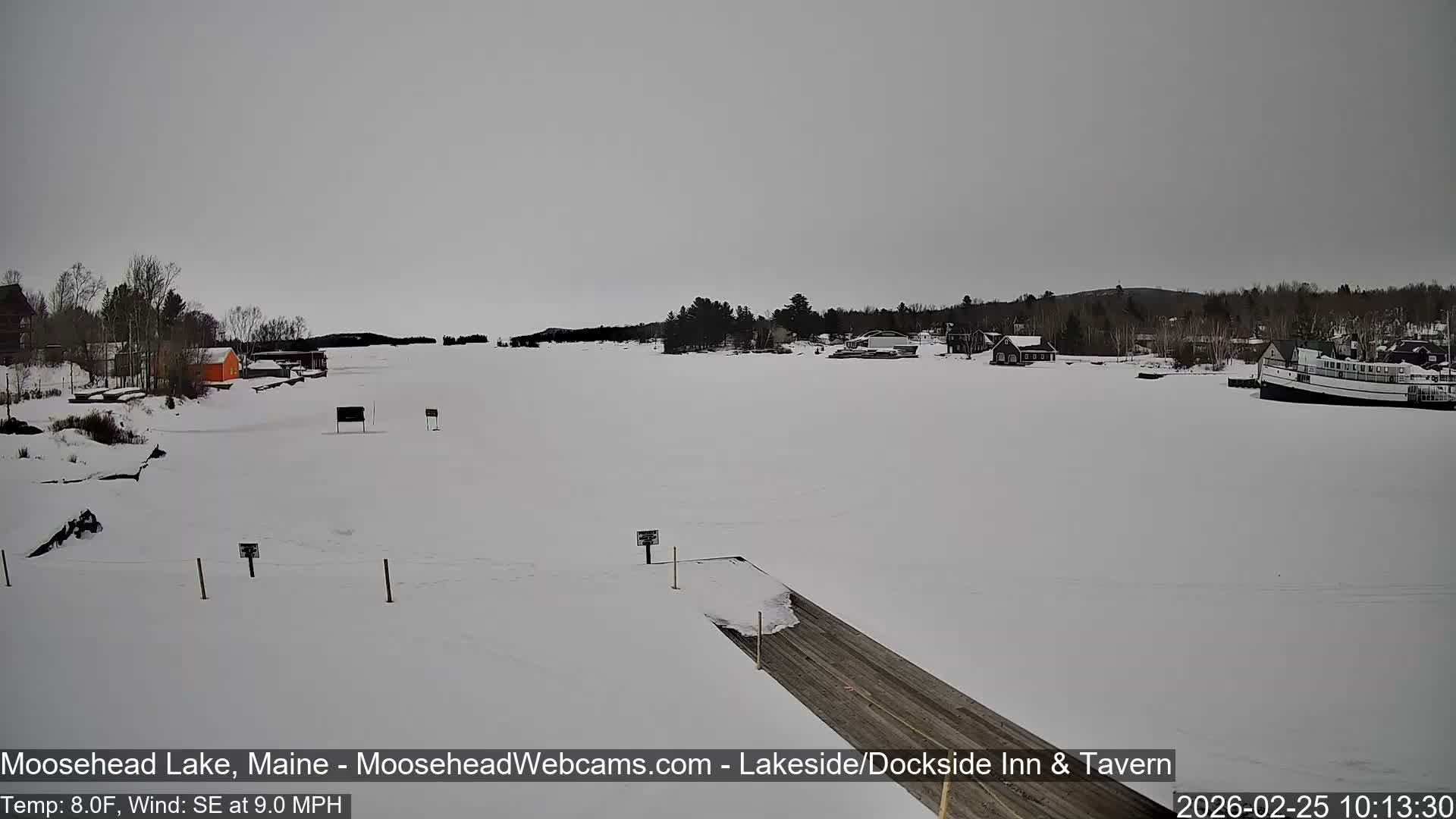 Moosehead Lake Live Cam - Maine, USA