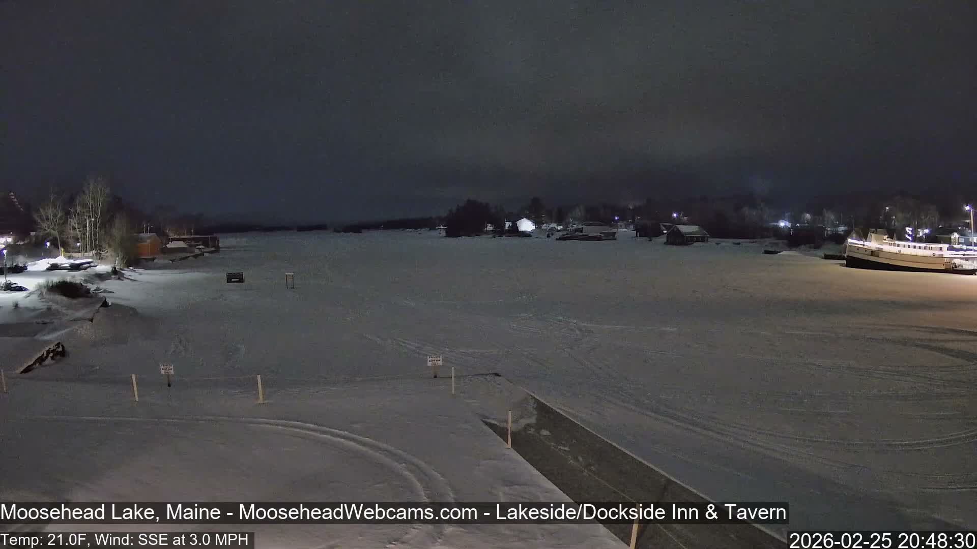 Moosehead Lake Live Cam - Maine, USA