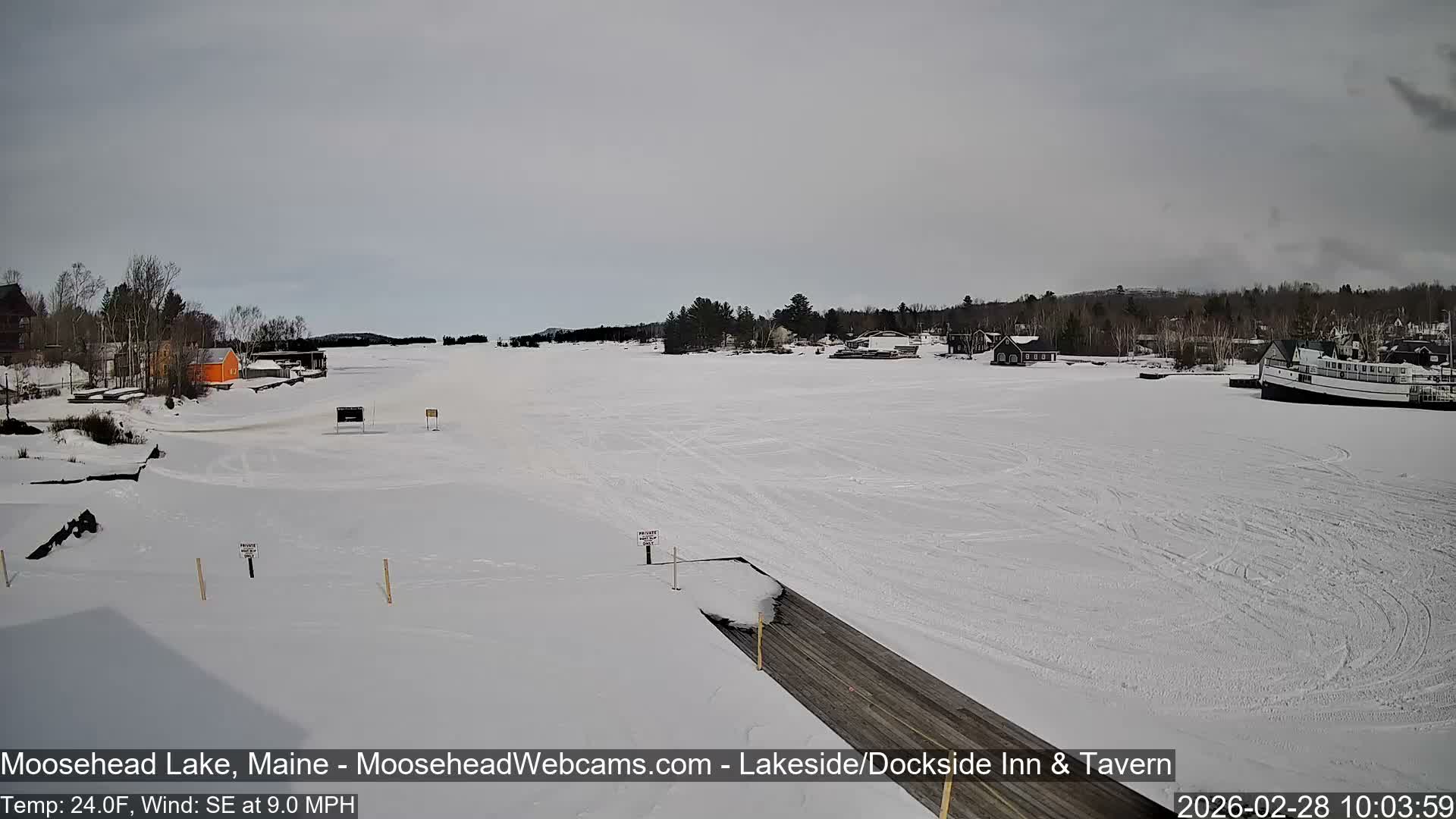 Moosehead Lake Live Cam - Maine, USA