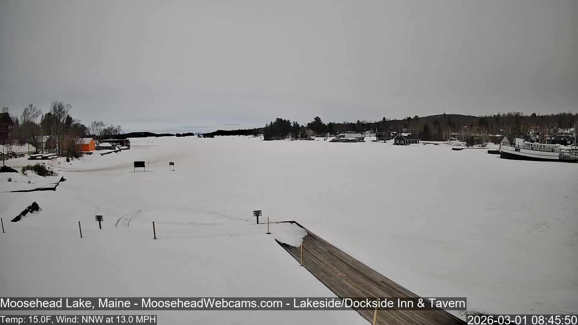 Moosehead Lake Live Cam - Maine, USA