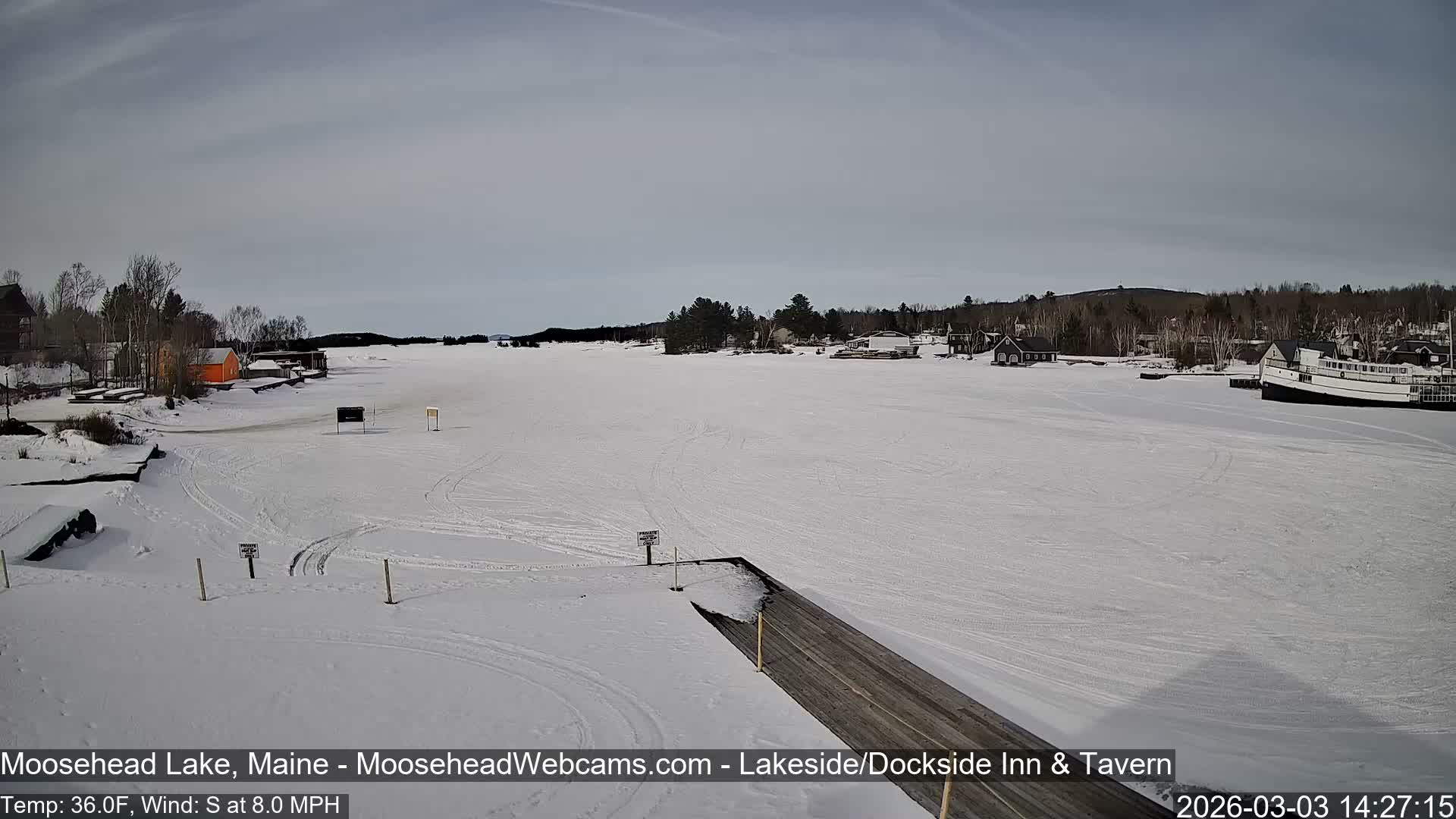 Moosehead Lake Live Cam - Maine, USA