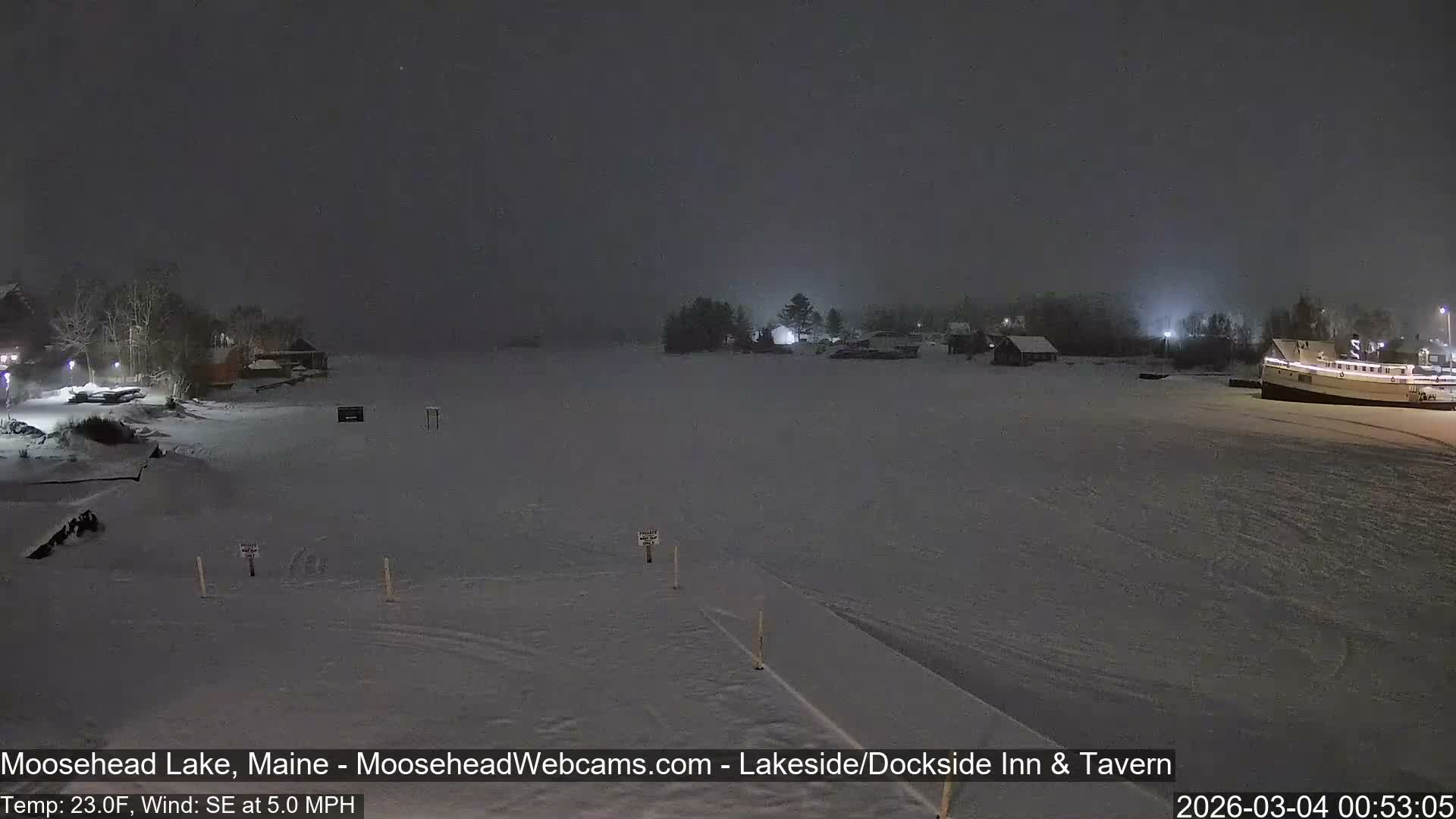 Moosehead Lake Live Cam - Maine, USA
