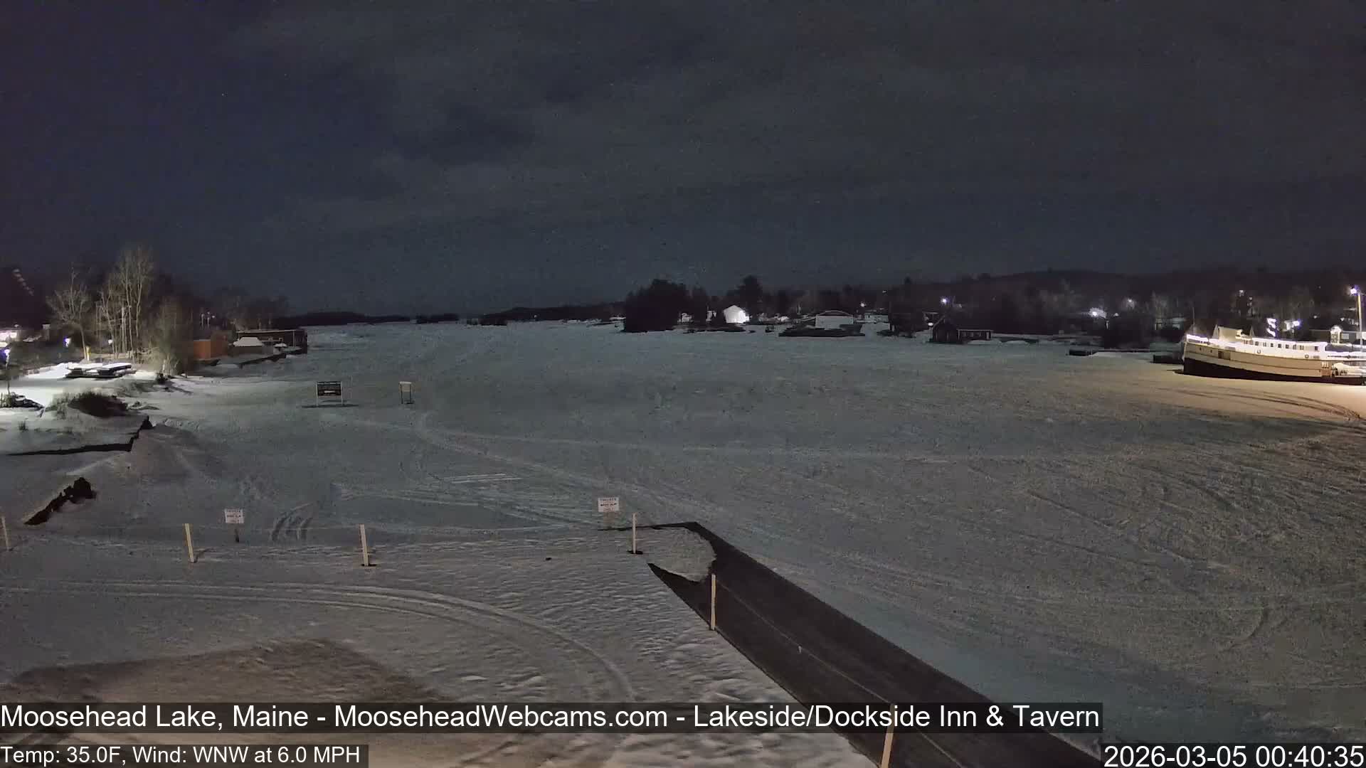 Moosehead Lake Live Cam - Maine, USA
