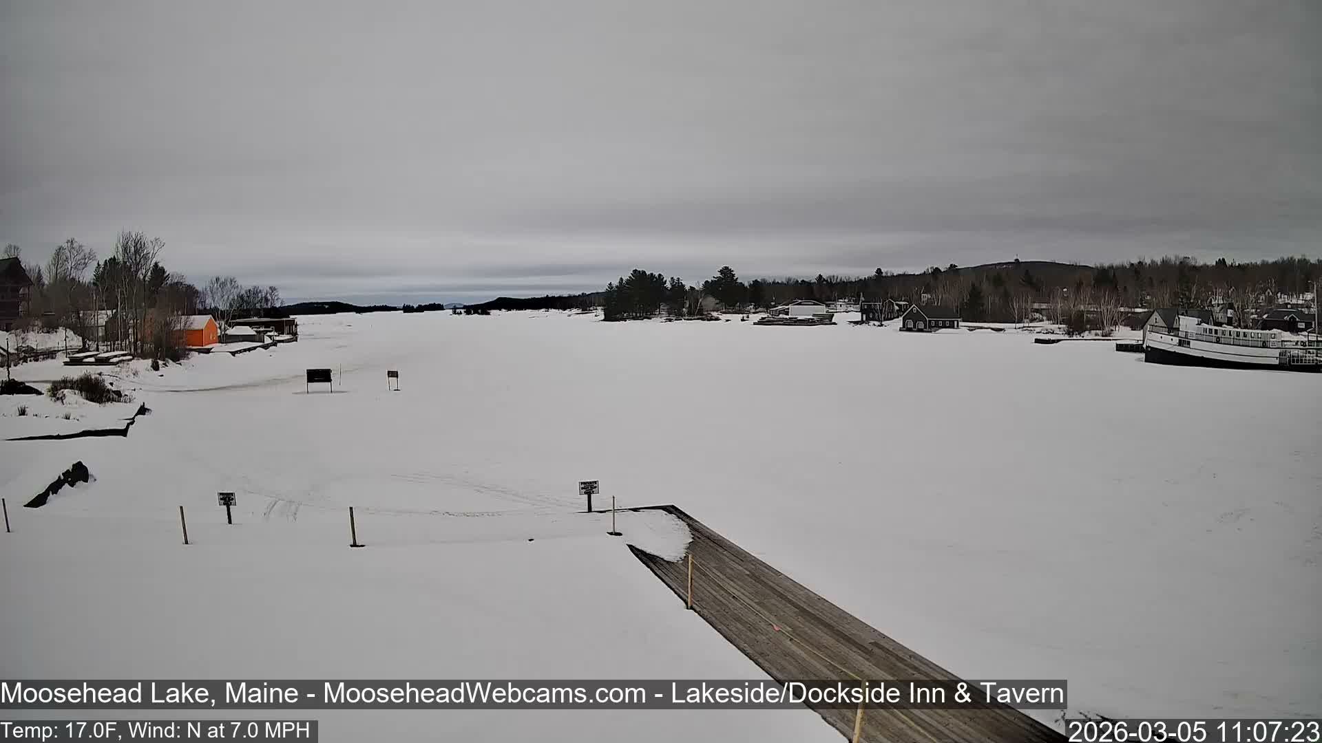 Moosehead Lake Live Cam - Maine, USA