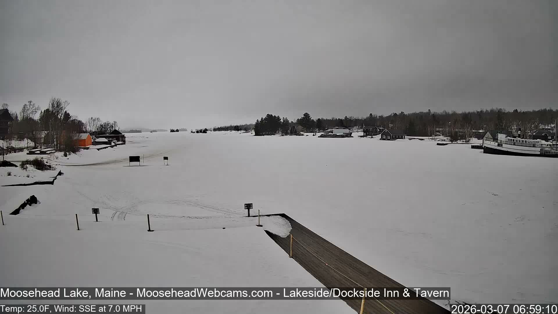 Moosehead Lake Live Cam - Maine, USA