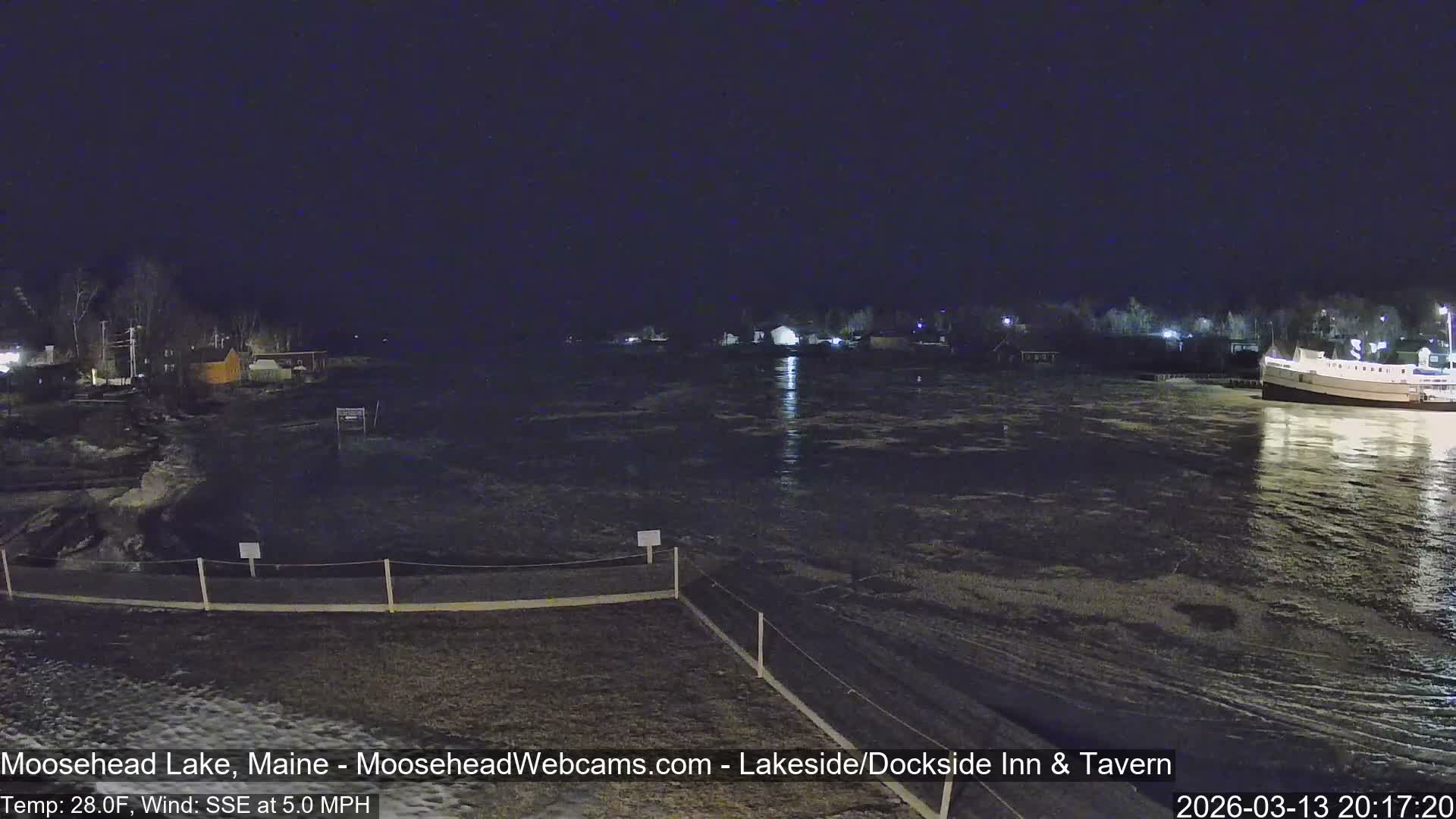Moosehead Lake Live Cam - Maine, USA