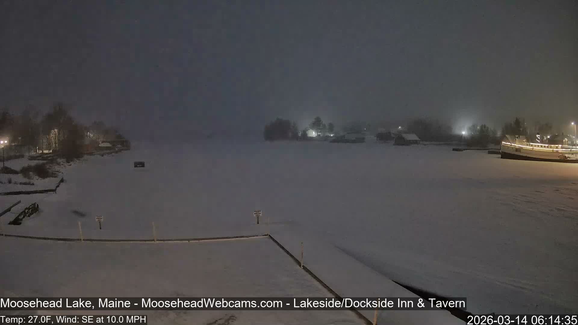 Moosehead Lake Live Cam - Maine, USA