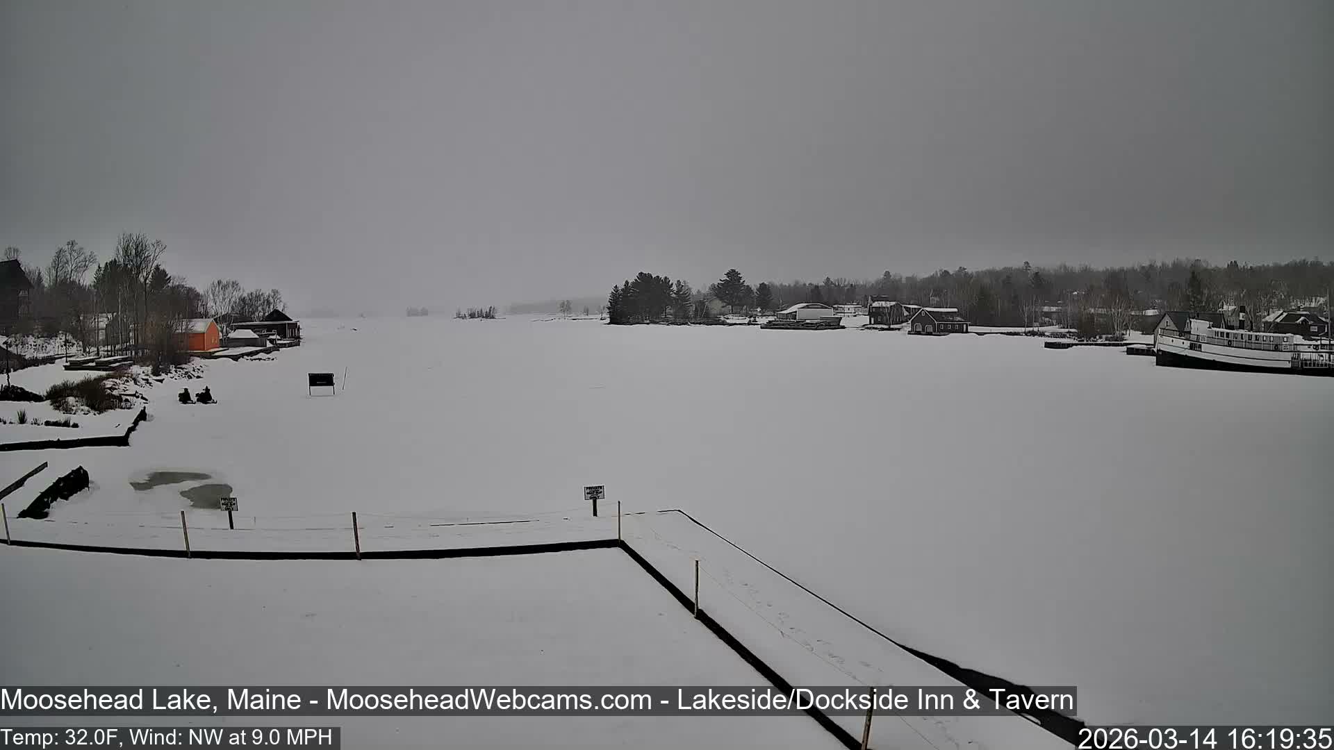 Moosehead Lake Live Cam - Maine, USA