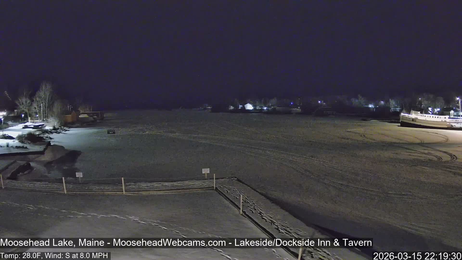 Moosehead Lake Live Cam - Maine, USA
