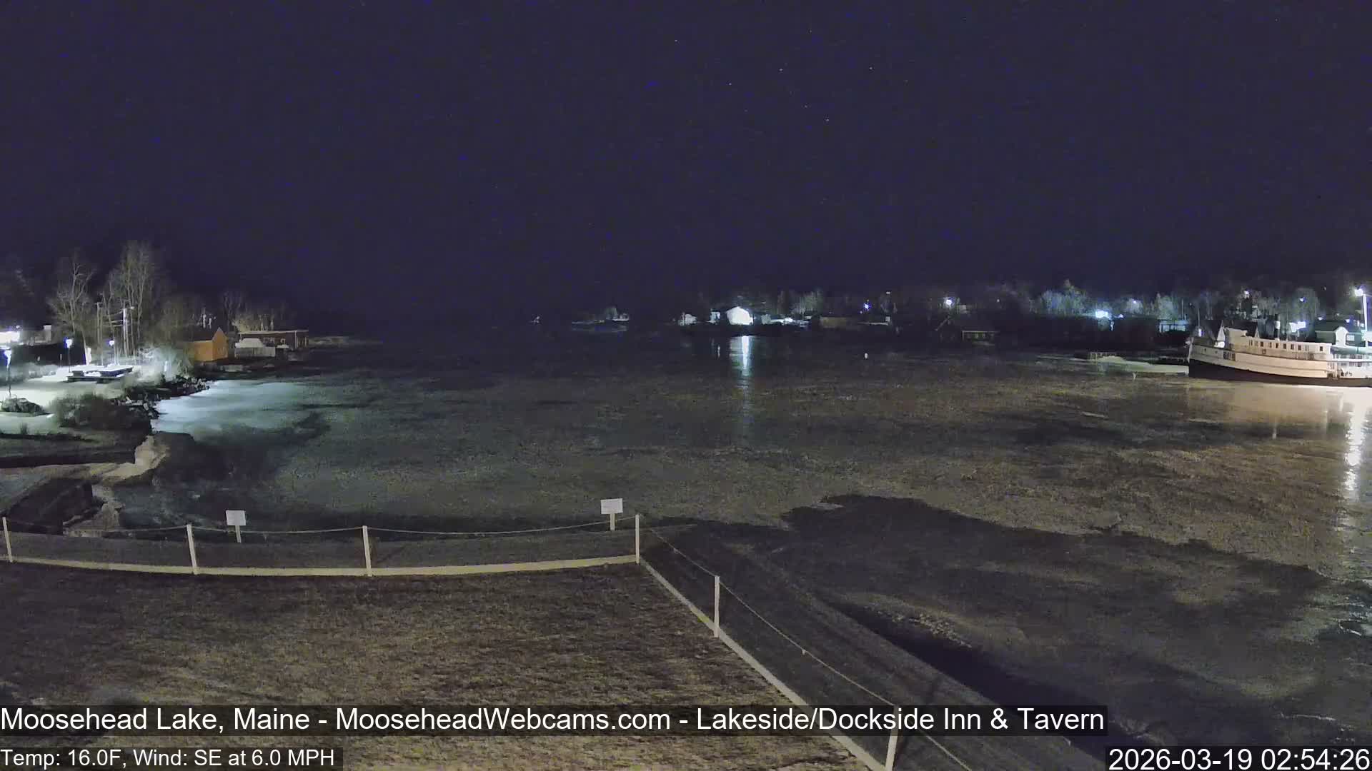 Moosehead Lake Live Cam - Maine, USA