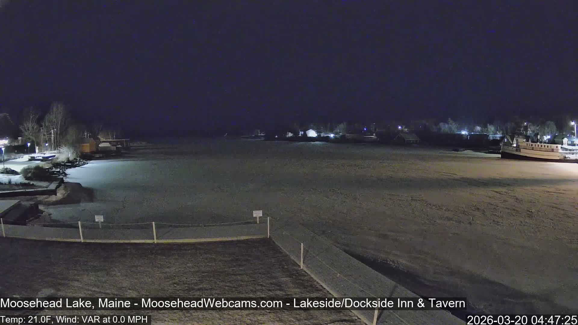 Moosehead Lake Live Cam - Maine, USA