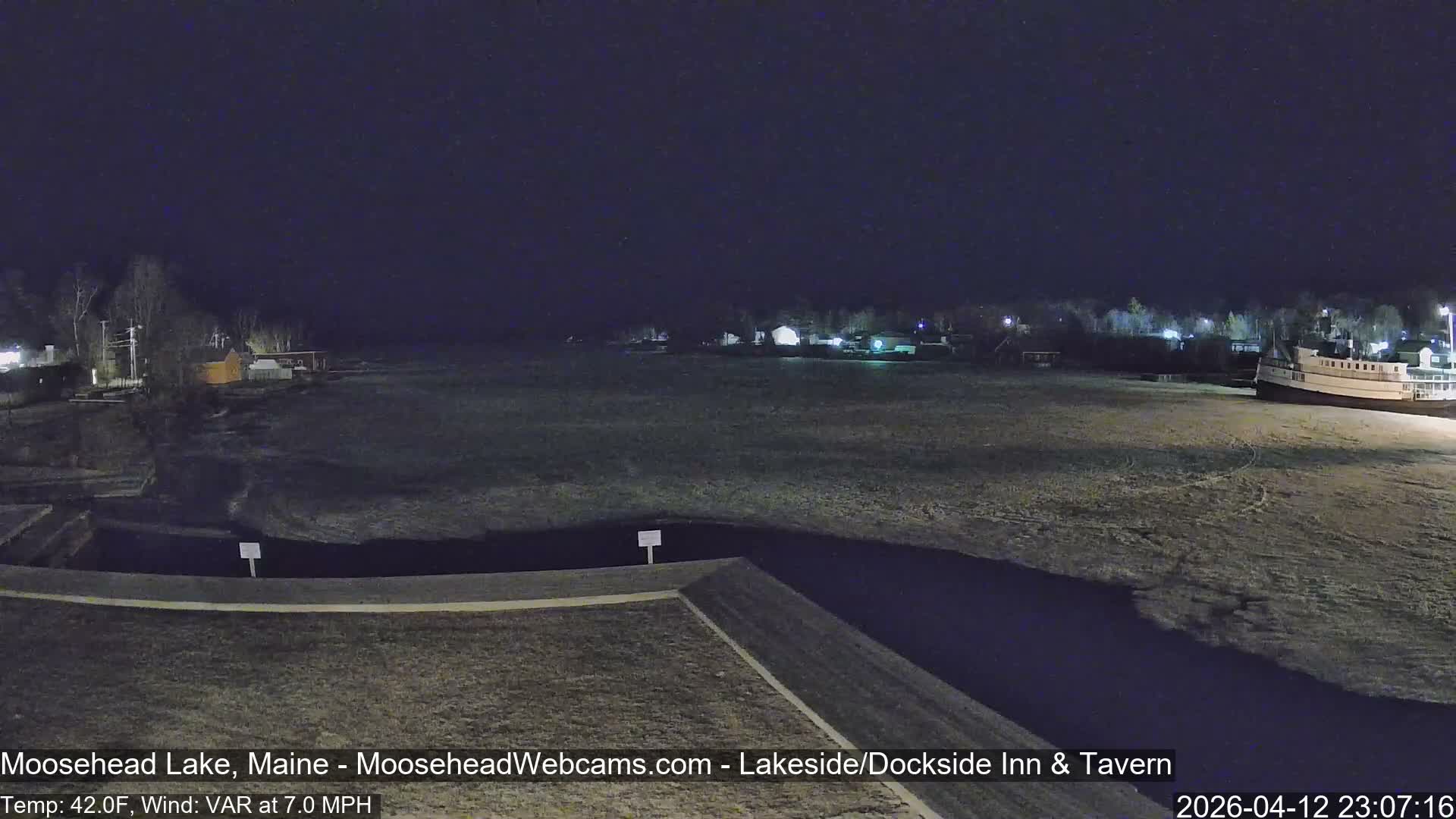 Moosehead Lake Live Cam - Maine, USA