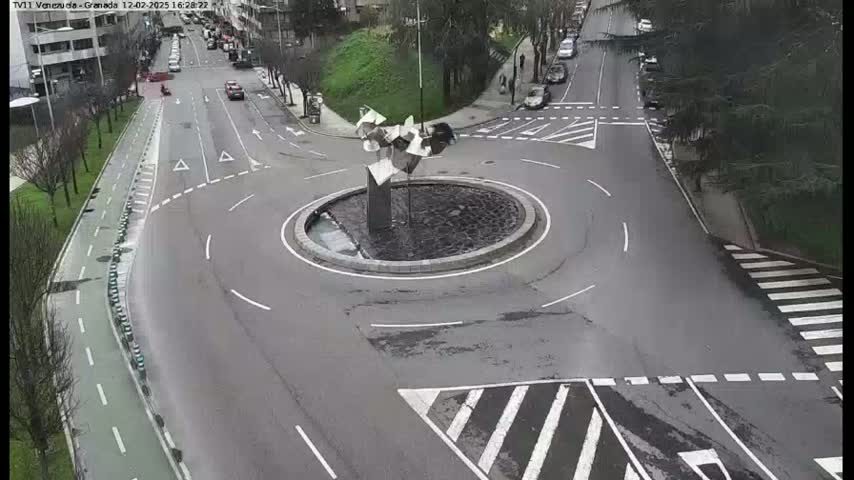 Vigo City - Gregorio Espino & Jenaro de la Fuente Avenue Live Cam - Pontevedra, Galicia, Spain