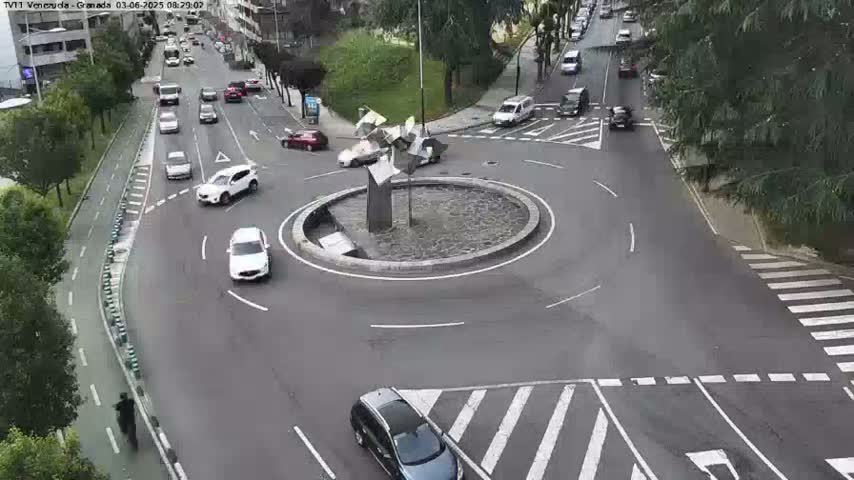 Vigo City - Gregorio Espino & Jenaro de la Fuente Avenue Live Cam - Pontevedra, Galicia, Spain