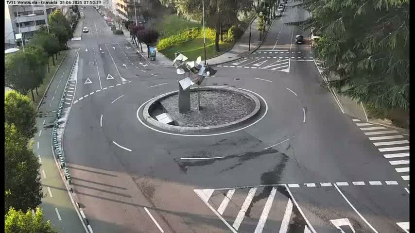 Vigo City - Gregorio Espino & Jenaro de la Fuente Avenue Live Cam - Pontevedra, Galicia, Spain